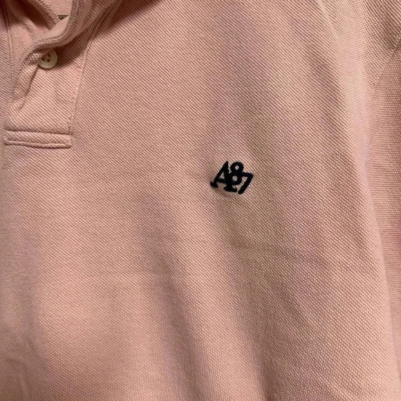 Aeropostale Pink Polo Shirt Size L - Picture 3 of 4